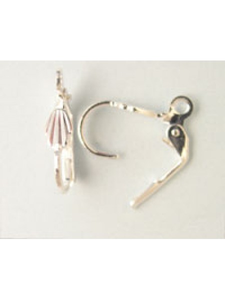 Ear Wire E389 Silver Plated - PAIR