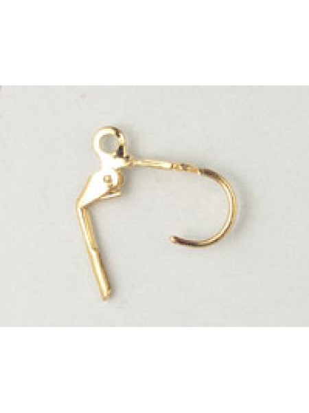 Ear Wire Continental Gold plated - PAIRS