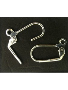 Continental Earhooks Silver plated PAIRS