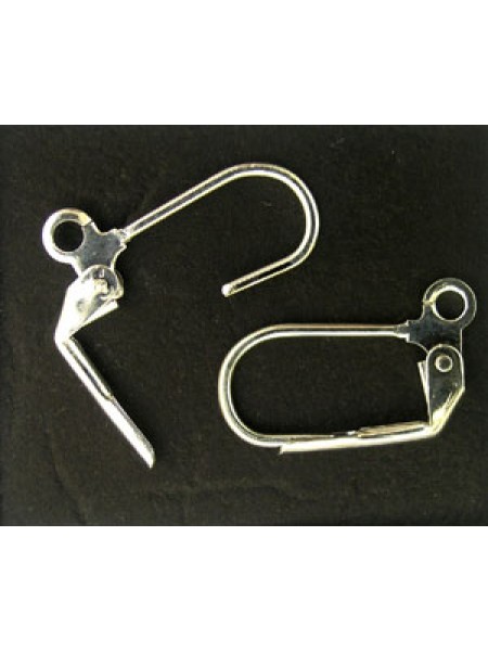 Continental Earhooks Silver plated PAIRS