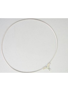 Stamping Hoop 55mm Silver Plated