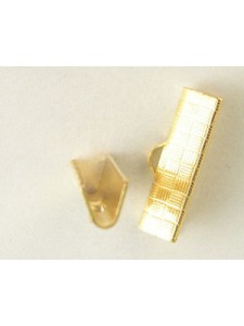 End Clip 19mm Gold Plated