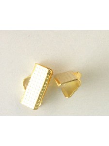 End Clip 13mm Gold Plated