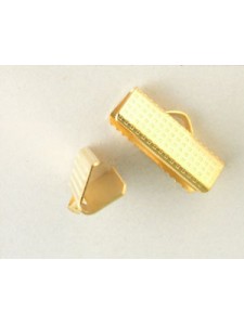 End Clip 16mm Gold Plated