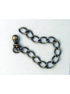 Extension Chain 6cm  Antique Brass