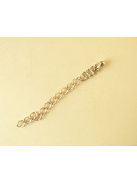 Extension Chain 6cm Nickle plated