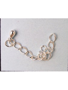 Extension Chain 6cm Silver plated