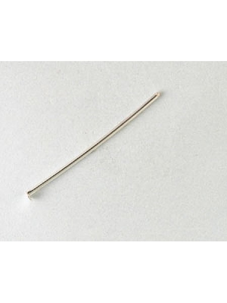 Head Pin 1 (25mm) Nickel Plated