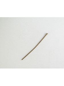 Head Pin 1.5 (38x0.8mm) Antique Gold