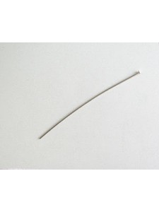 Head Pin 2 (50mm) 0.7mm Nickel Plated