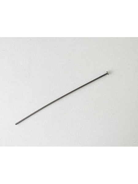 Head Pin 2 (50x0.8mm) Black Nickel plate