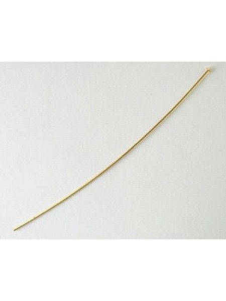 Head Pin 3 (76x0.8mm) Gold Plated