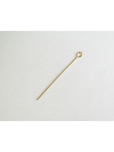 Eye Pin 1.5 (38mmx0.7mm) Gold Plated