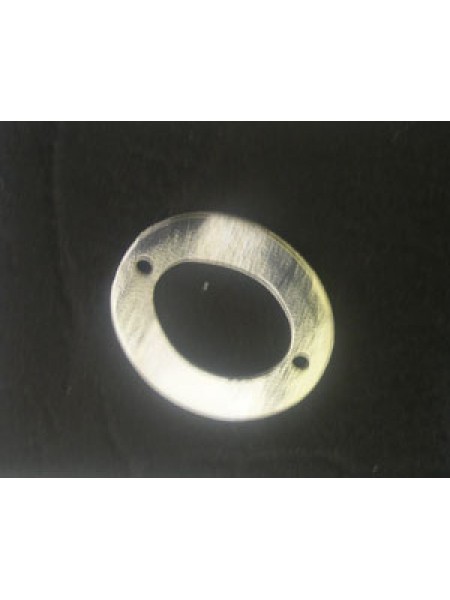Open Flat Oval 13x15mm 2 hole SP NF