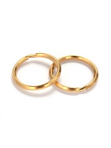 Split ring Stainless-304  28mm Golden