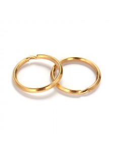 Split ring Stainless-304 28mm Golden