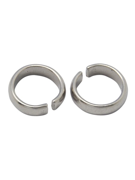 Jumpring 9x2.7mm Stainless Steel - each