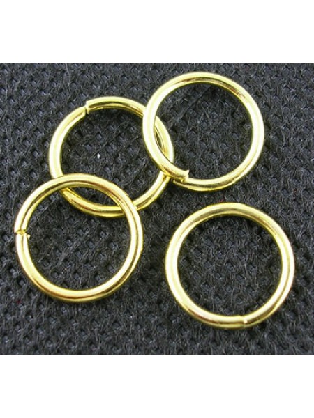 Jump Ring (Iron) 14mm Gold plated