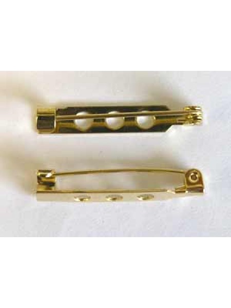 Brooch Pin 1.25inch Gold plated