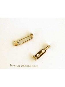 Brooch Pin 0.75 inch Nickle plated
