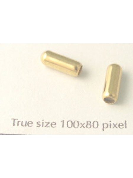 Stick Pin Protector 4x10mm Gold plated