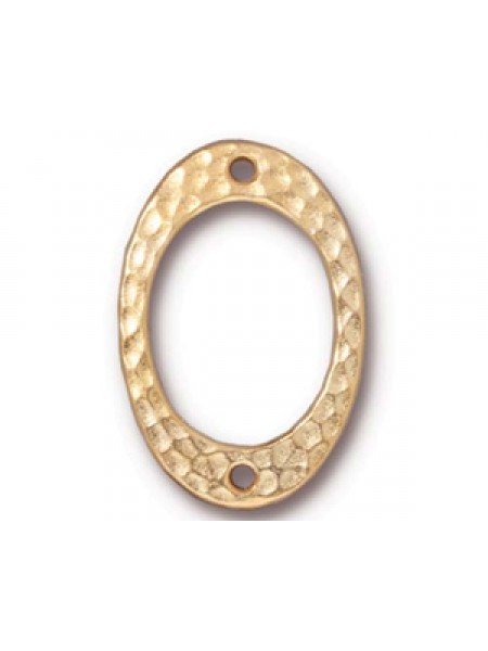 LINK HAMMERTONE DRILLED OVAL GB