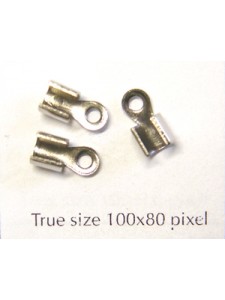 Necklet End Nickel Plated