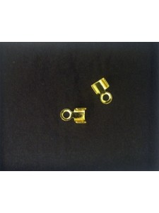Necklet End Gold Plated 2mm (355/A3)