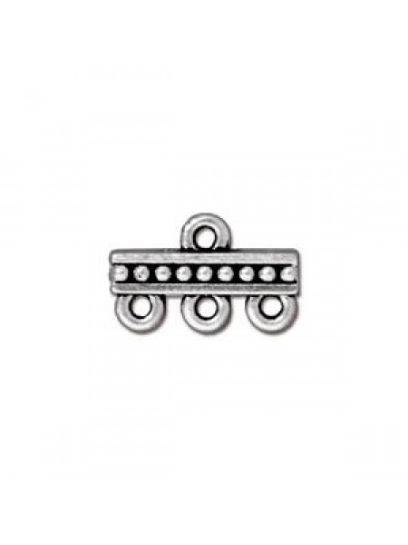 Link Braided design 3-1 Antique Silver