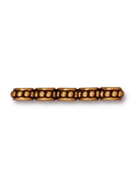 LINK BEADED 5 HOLE Antique Gold