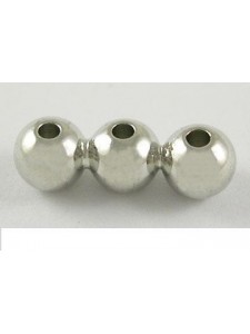 Spacer Beads 3x5mm H1.2mm Nickel Plated