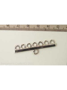 End Spacer Bar 7-hole Nickel Pl - NF