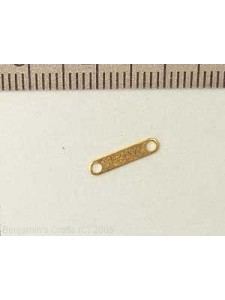 Spacer Bar 2 Row Gold Plated