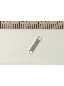 Spacer Bar 2 Row Silver Plated