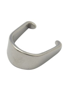 Pinch Bail 9.5mm x 10mm Stainless Steel