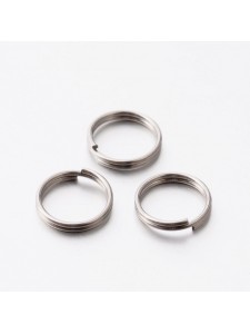 Split Ring Stainless Steel 8x1mm ID6.5mm