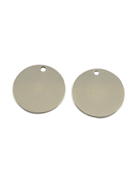 Stainless Steel Tag 20x1mm H:2mm