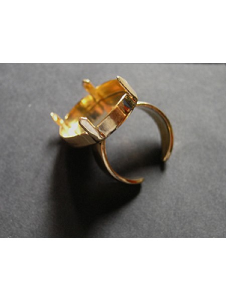 Ring for 4127 30mm Open base Gold Plated