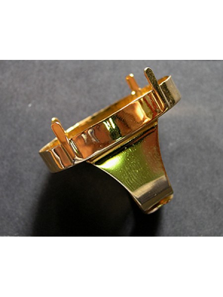 Ring for 4127 39mm Square base Gold Plat