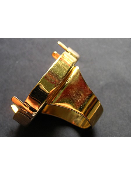 Ring for 4327 40mm Square base Gold plat