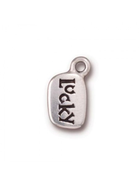DROP LOVE GI 13x10mm Antique Copper