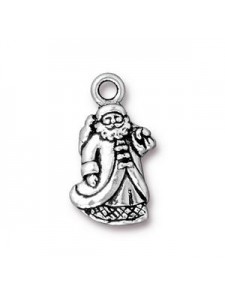 Drop Charm Staint Nickolas Anti Silver