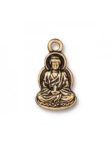 Charm Buddha Antique Gold