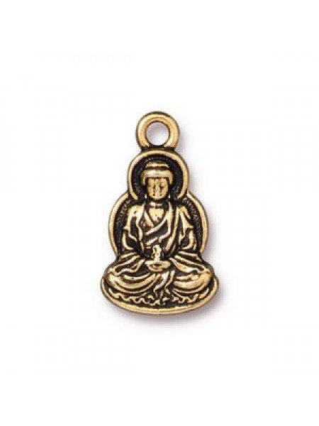 Charm Buddha Antique Gold