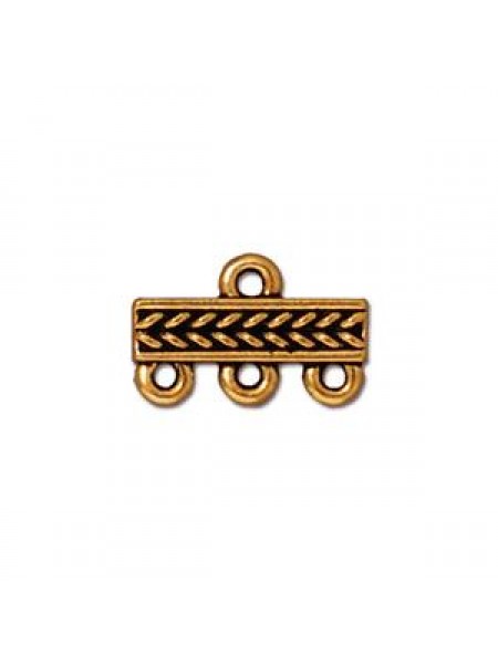 Link  Braided 3-1  Antique Gold