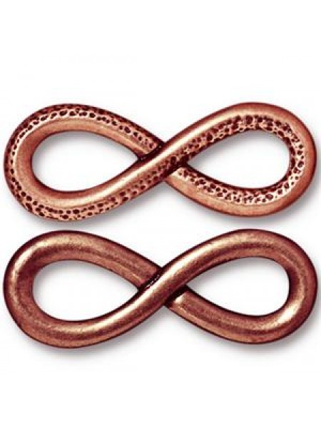 Link Infinity 22x12mm Antique Copper