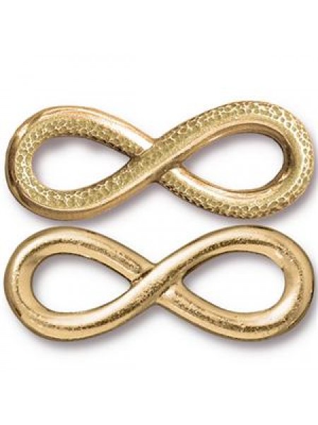 Link Infinity 22x12mm Gold plated