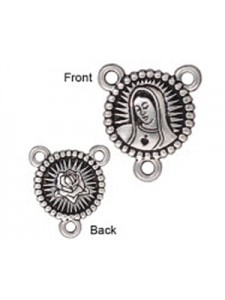 LINK OUR LADY Antique Silver