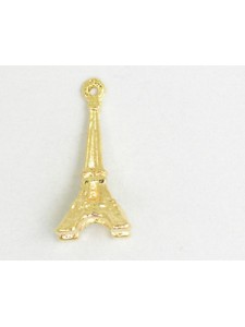 Eiffel Tower Charm Gold plated