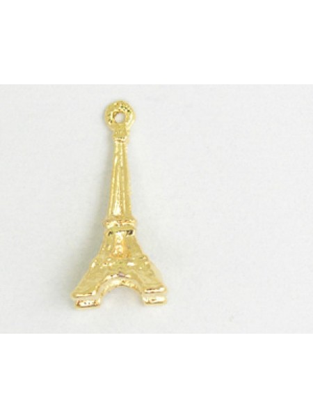 Eiffel Tower Charm Gold plated